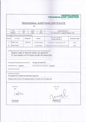 印尼PT Indocement Tunggal Prakarsa, Tbk项目通过验收